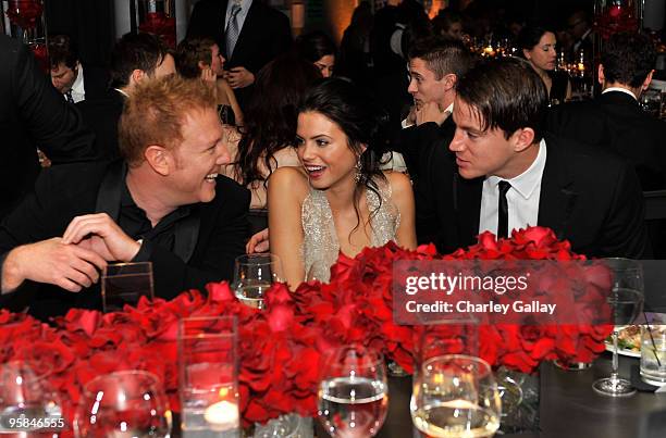 Chairman of the Board of The Art of Elysium and Founder of Relativity Media LLC Ryan Kavanaugh, actress Jenna Dewan and Channing Tatum attend The Art...