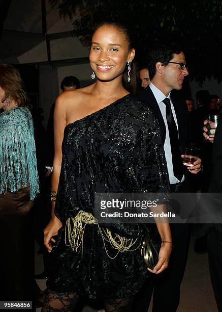Actress Joy Bryant attends The Art of Elysium's 3rd Annual Black Tie Charity Gala "Heaven" on January 16, 2010 in Beverly Hills, California.