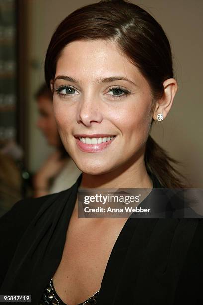 Actress Ashley Greene poses at Reebok during the Kari Feinstein Golden Globes Style Lounge at Zune LA on January 15, 2010 in Los Angeles, California.