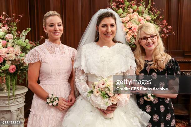 The Bow Tie Asymmetry" - Pictured Behind the Scenes: Penny , Amy Farrah Fowler and Bernadette . When Amy's parents and Sheldon's family arrive for...