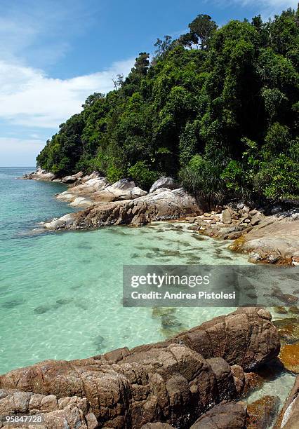 pangkor laut beach - laut stock pictures, royalty-free photos & images