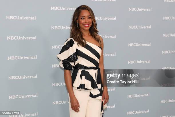 Gina Torres attends the 2018 NBCUniversal Upfront Presentation at Rockefeller Center on May 14, 2018 in New York City.