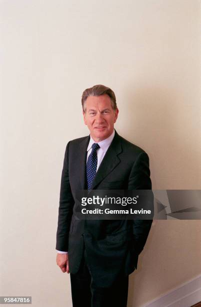 British Conservative Party politician turned journalist and broadcaster, Michael Portillo, 2009.