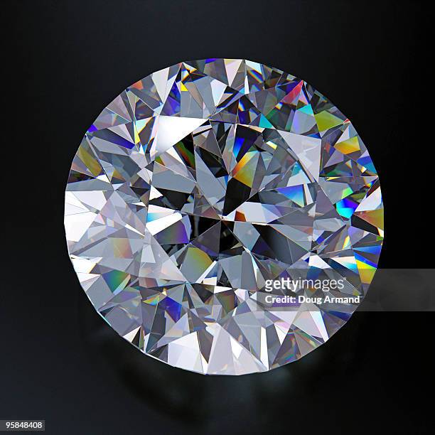 single diamond - bling bling ストックフォトと画像