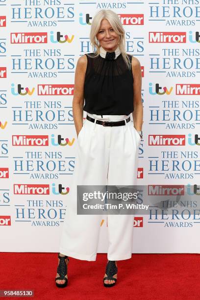 Gaby Roslin attends the 'NHS Heroes Awards' held at the Hilton Park Lane on May 14, 2018 in London, England.