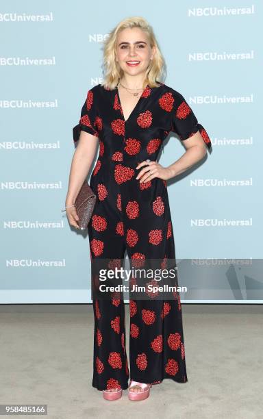 Actress Mae Whitman attends the 2018 NBCUniversal Upfront presentation at Rockefeller Center on May 14, 2018 in New York City.