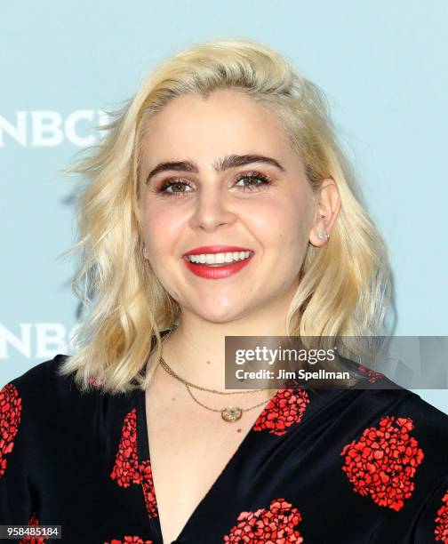 Actress Mae Whitman attends the 2018 NBCUniversal Upfront presentation at Rockefeller Center on May 14, 2018 in New York City.