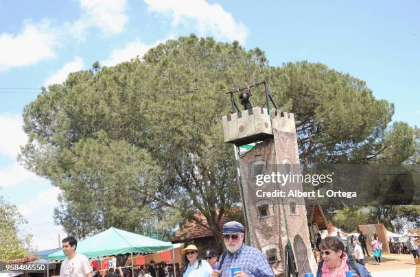 Atmosphere at The Original Renaissance Pleasure Faire - "Heroes & Villians" held ay Santa Fe Dam Recreation Area on May 13, 2018 in Irwindale,...