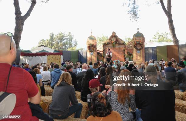 Atmosphere at The Original Renaissance Pleasure Faire - "Heroes & Villians" held ay Santa Fe Dam Recreation Area on May 13, 2018 in Irwindale,...