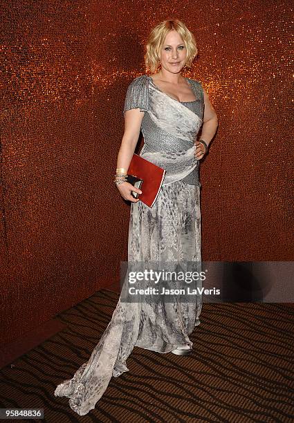 Actress Patricia Arquette attends the official HBO after party for the 67th annual Golden Globe Awards at Circa 55 Restaurant at the Beverly Hilton...