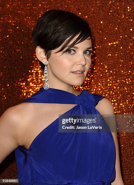 Actress Ginnifer Goodwin attends the official HBO after party for the 67th annual Golden Globe Awards at Circa 55 Restaurant at the Beverly Hilton...