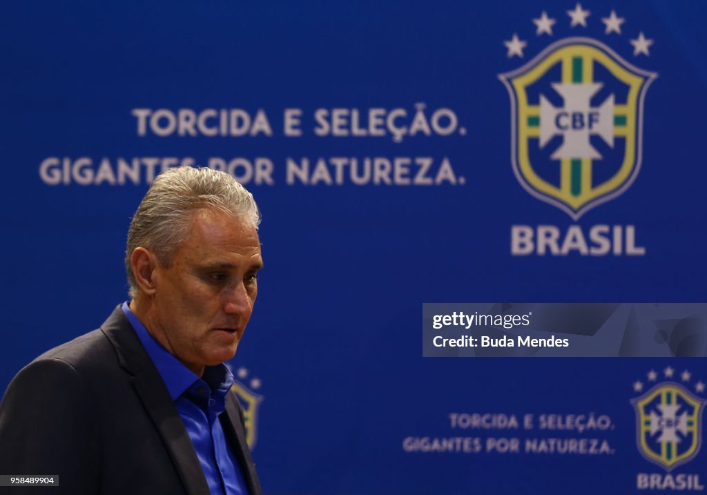 Tite Announces Brazilian Squad for 2018 FIFA World Cup Russia - Press Conference