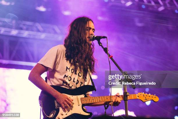 Boogarins performs during Festival Bananada at Passeio das Ãguas on May 13 in Goiania, Brazil