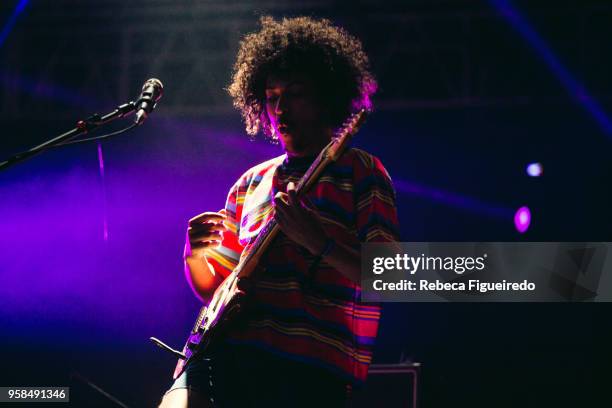 Boogarins performs during Festival Bananada at Passeio das Ãguas on May 13 in Goiania, Brazil