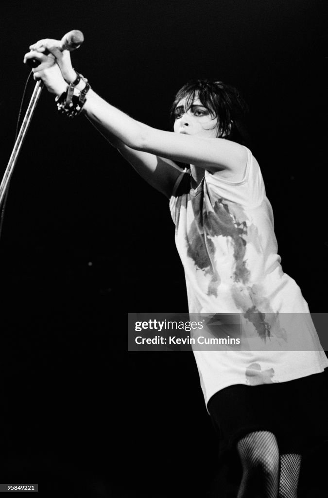Siouxsie And The Banshees On Stage