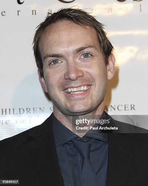 Actor Michael Dean Shelton arrives at the Britticares International Foundation's Golden Globe Awards Post Celebration at The Green Door on January...