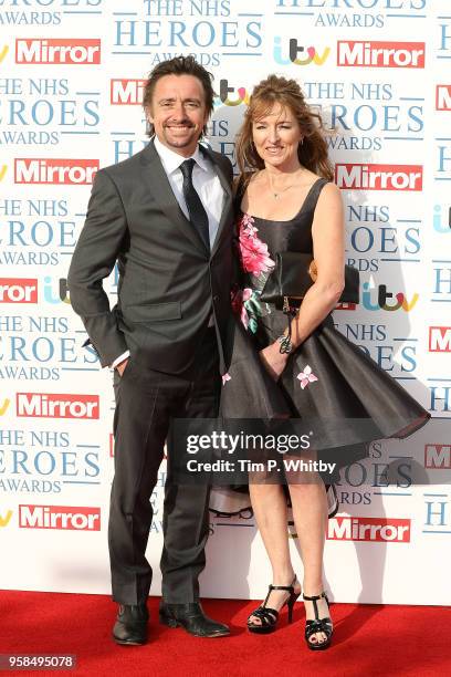 Richard Hammond and wife Mindy Hammond attend the 'NHS Heroes Awards' held at the Hilton Park Lane on May 14, 2018 in London, England.