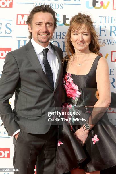 Richard Hammond and wife Mindy Hammond attend the 'NHS Heroes Awards' held at the Hilton Park Lane on May 14, 2018 in London, England.