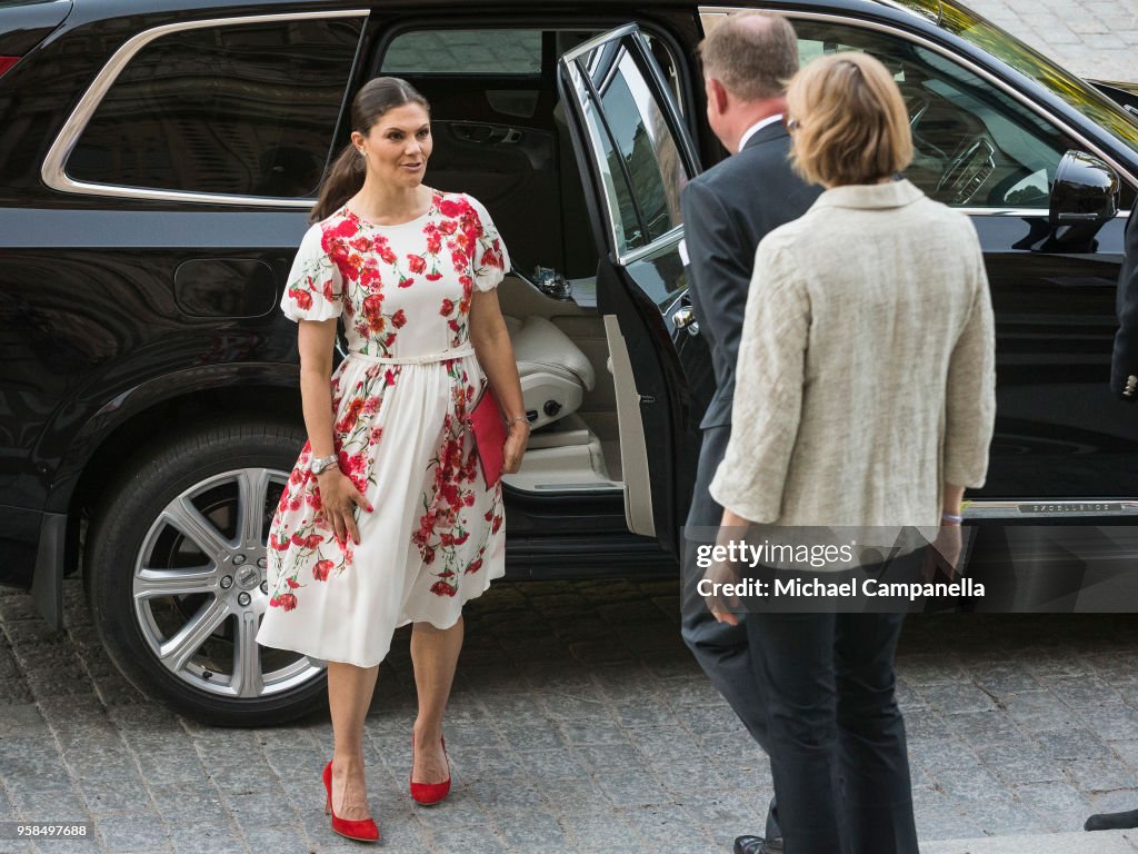 Crown Princess Victoria Attends Nordic Museum and Skansen's Friends Annual Meeting and 100th Anniversary
