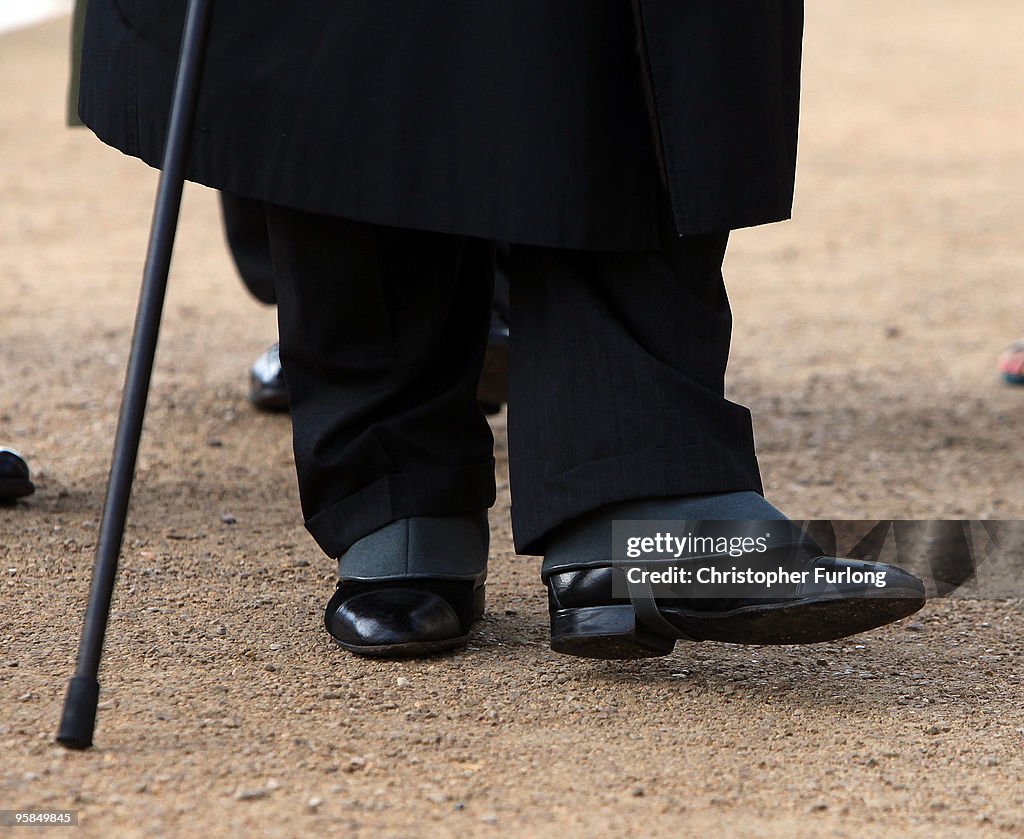 The King Of Tonga Pays His Respects At The National Arboretum