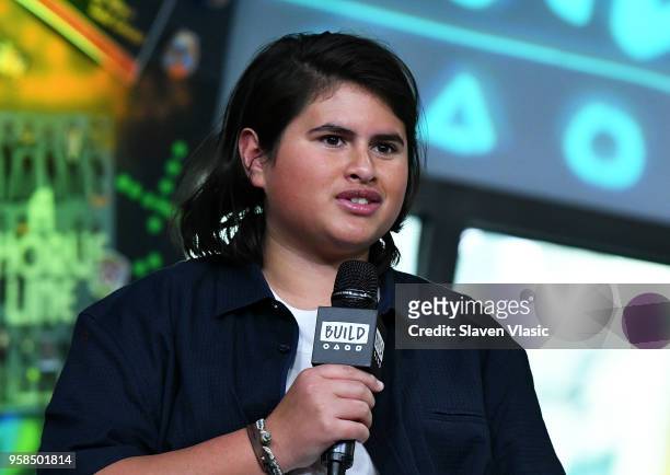 Actor Julian Dennison visits Build Series to discuss "Deadpool 2" at Build Studio on May 14, 2018 in New York City.