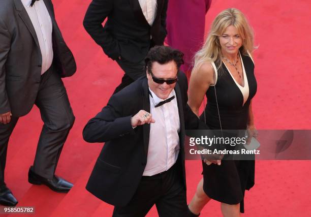 Michael Madson and DeAnna Madsen attend the screening of "BlacKkKlansman" during the 71st annual Cannes Film Festival at Palais des Festivals on May...