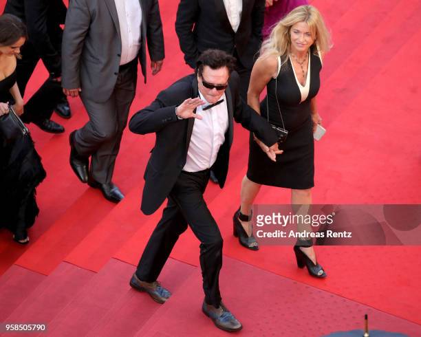 Michael Madson and DeAnna Madsen attend the screening of "BlacKkKlansman" during the 71st annual Cannes Film Festival at Palais des Festivals on May...