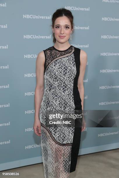 NBCUniversal Upfront in New York City on Monday, May 14, 2018 -- Red Carpet -- Pictured: Marina Squerciati, "Chicago P.D." on NBC --