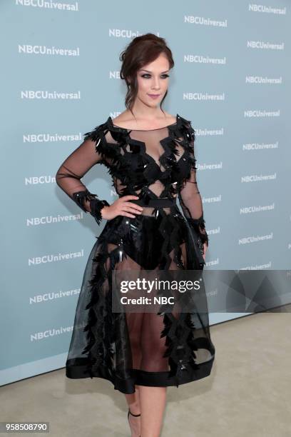 NBCUniversal Upfront in New York City on Monday, May 14, 2018 -- Red Carpet -- Pictured: Carolina Miranda. "Señora Acero" on Telemundo --