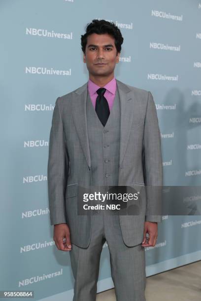 NBCUniversal Upfront in New York City on Monday, May 14, 2018 -- Red Carpet -- Pictured: Sendhil Ramamurthy, "Reverie" on NBC --