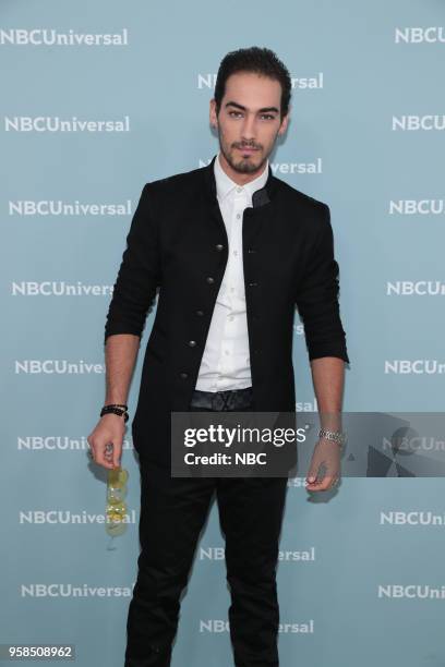 NBCUniversal Upfront in New York City on Monday, May 14, 2018 -- Red Carpet -- Pictured: Michel Duval, "Señora Acero" on Telemund --
