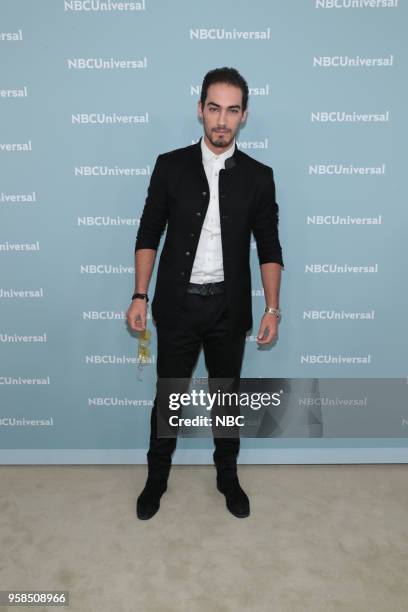 NBCUniversal Upfront in New York City on Monday, May 14, 2018 -- Red Carpet -- Pictured: Michel Duval, "Señora Acero" on Telemund --