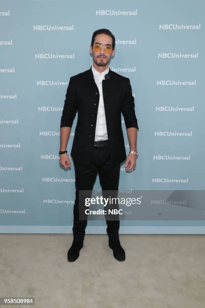NBCUniversal Upfront in New York City on Monday, May 14, 2018 -- Red Carpet -- Pictured: Michel Duval, "Señora Acero" on Telemundo --