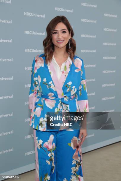 NBCUniversal Upfront in New York City on Monday, May 14, 2018 -- Red Carpet -- Pictured: Felicidad Aveleyra on Telemundo --