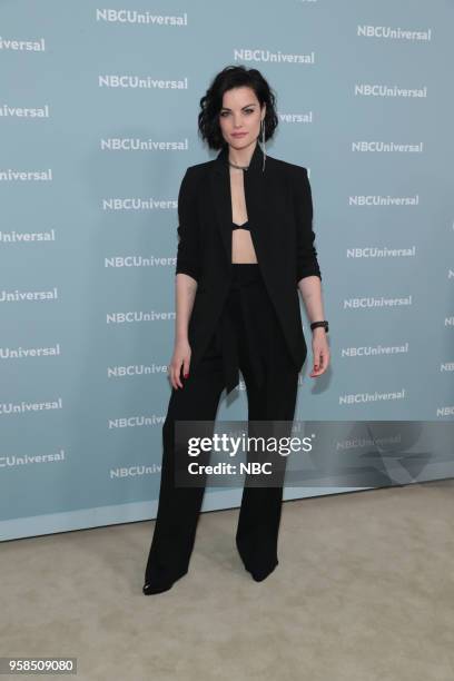 NBCUniversal Upfront in New York City on Monday, May 14, 2018 -- Red Carpet -- Pictured: Jaime Alexander, "Blindspot" on NBC --