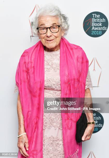 Judith Kerr arriving for the British Book Awards at the Grosvenor House Hotel in London.