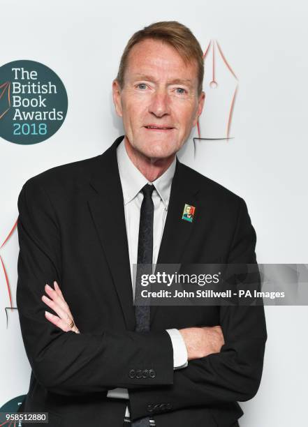 Lee Child arriving for the British Book Awards at the Grosvenor House Hotel in London.