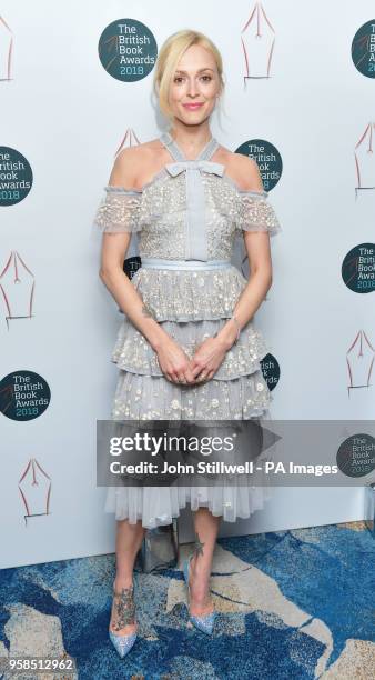 Fearne Cotton arriving for the British Book Awards at the Grosvenor House Hotel in London.