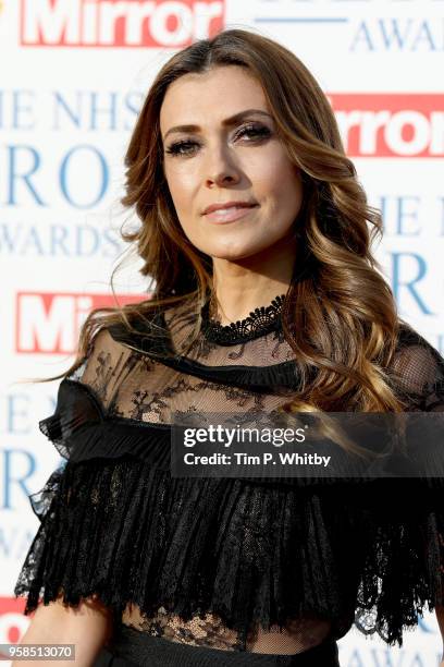 Kym Marsh attends the 'NHS Heroes Awards' held at the Hilton Park Lane on May 14, 2018 in London, England.