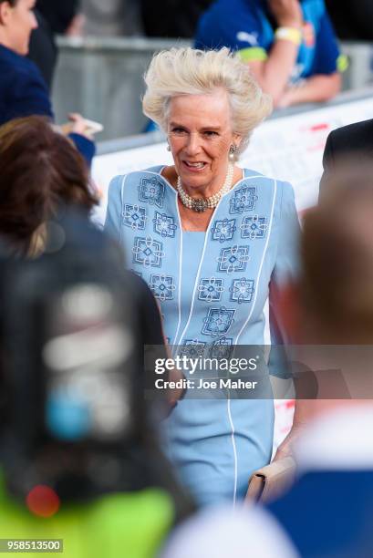 Camilla, Duchess of Cornwall attends the 'NHS Heroes Awards' held at the Hilton Park Lane on May 14, 2018 in London, England.