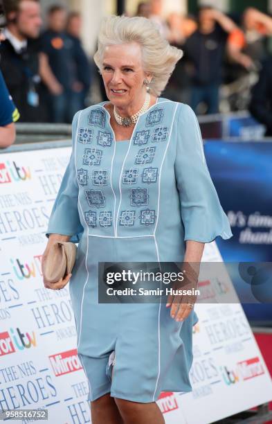 Camilla, Duchess of Cornwall attends the 'NHS Heroes Awards' held at the Hilton Park Lane on May 14, 2018 in London, England.