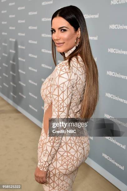 NBCUniversal Upfront in New York City on Monday, May 14, 2018 -- Red Carpet -- Pictured: Gaby Espino, "Telemundo Talent" on Telemundo --