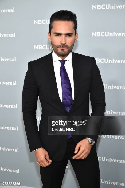 NBCUniversal Upfront in New York City on Monday, May 14, 2018 -- Red Carpet -- Pictured: Fabian Rios, "Sin Senos Si Hay Paraiso" on Telemundo --