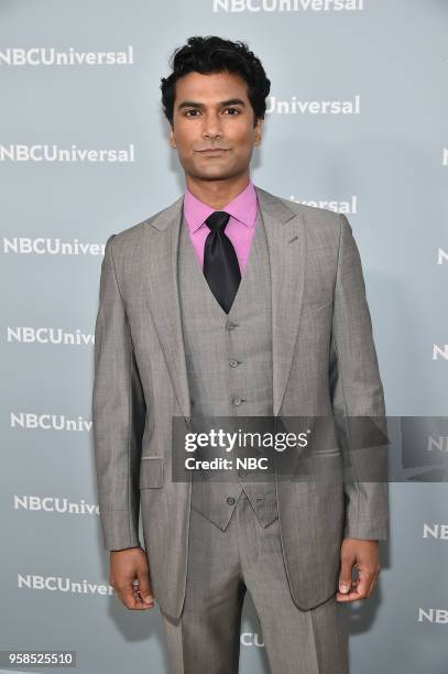 NBCUniversal Upfront in New York City on Monday, May 14, 2018 -- Red Carpet -- Pictured: Sendhil Ramamurthy, "Reverie" on NBC--