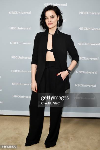 NBCUniversal Upfront in New York City on Monday, May 14, 2018 -- Red Carpet -- Pictured: Jaimie Alexander, "Blindspot" on NBC --