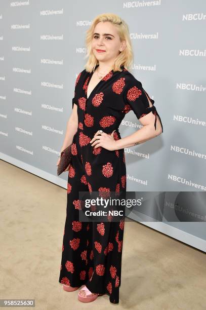 NBCUniversal Upfront in New York City on Monday, May 14, 2018 -- Red Carpet -- Pictured: Mae Whitman, "Good Girls" on NBC --