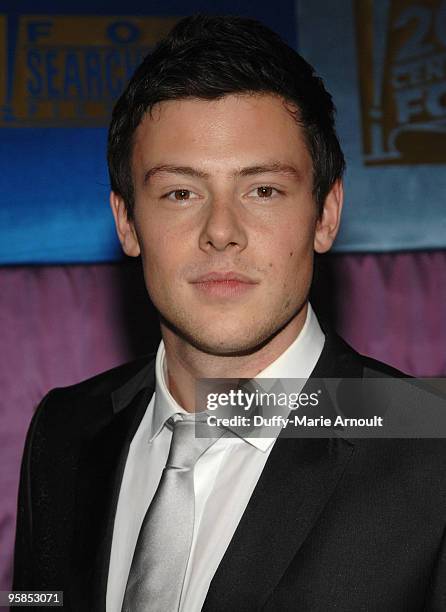 Actor Cory Monteith attends Fox's 2010 Golden Globes Awards Party at Craft on January 17, 2010 in Century City, California.