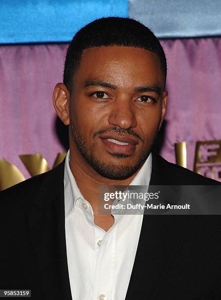 Actor Laz Alonso attends Fox's 2010 Golden Globes Awards Party at Craft on January 17, 2010 in Century City, California.