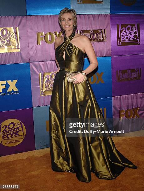 Actress Jane Lynch attends Fox's 2010 Golden Globes Awards Party at Craft on January 17, 2010 in Century City, California.