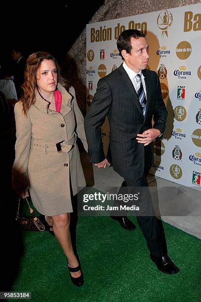 Gerardo Torrado attends the Balon de Oro soccer awards ceremony promoted by the Mexican Football Federation at the Lunario on January 17, 2010 in...
